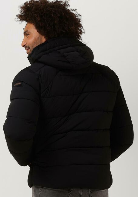 Schwarze CAST IRON Wattierte Jack SHORT JACKET TECHSTRETCH BRAWLER - large