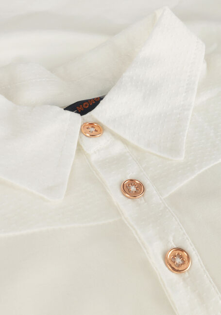 Ecru NONO Blusen KEMMY GIRLS T-SHIRT WITH COLLAR WHITE - large