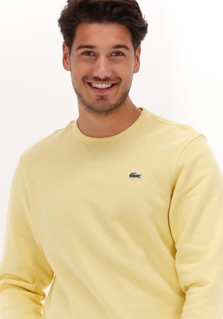 Gelbe LACOSTE Sweatshirt 1HS1 MEN'S SWEATSHIRT 1121 - large