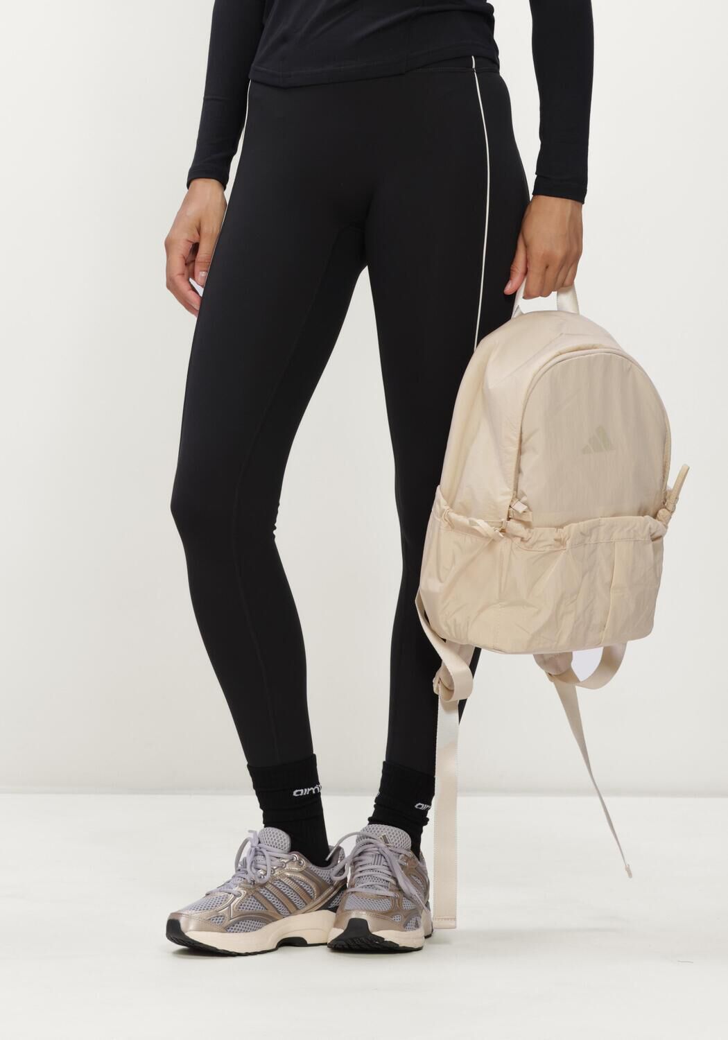 Schwarze AIM'N Legging SENSE CONTRAST TIGHTS - large