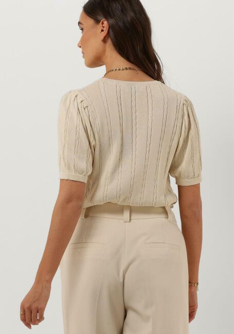 Sand MODSTRÖM Top CARLTON O-NECK - large