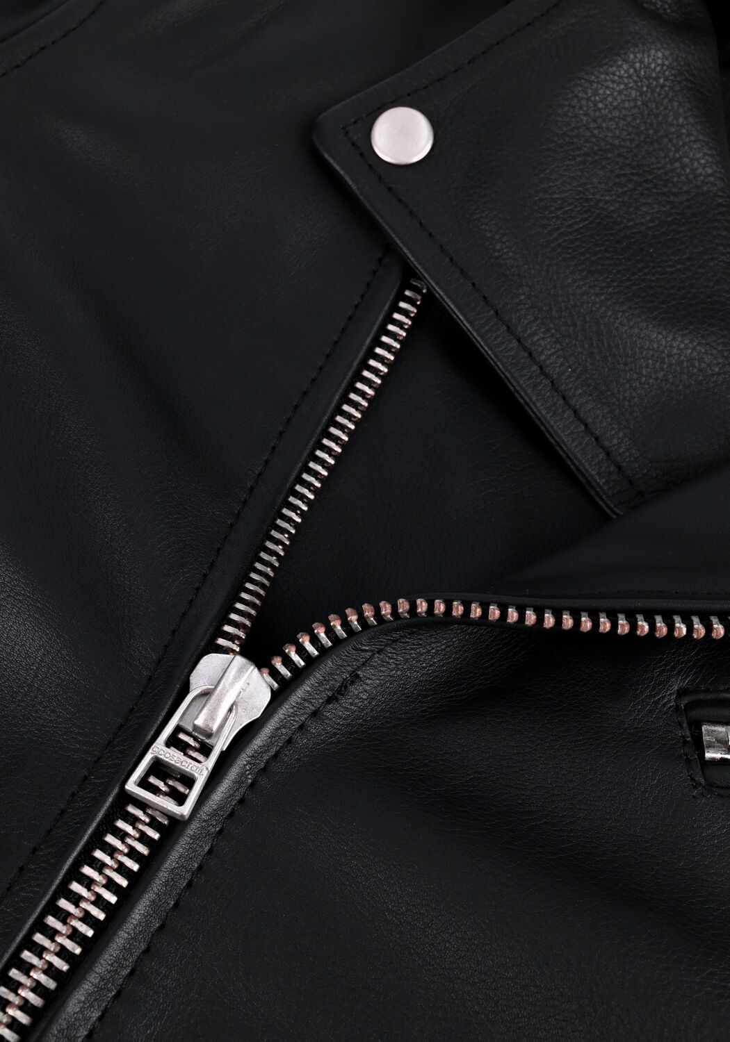 Schwarze GOOSECRAFT Lederjack GALLERY544 - large