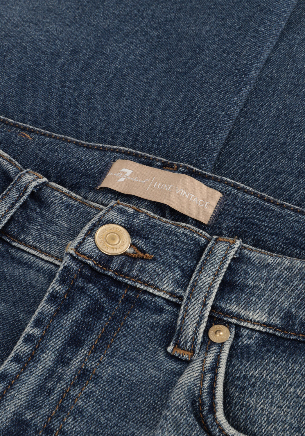 Blaue 7 FOR ALL MANKIND Straight leg jeans ROXANNE - large