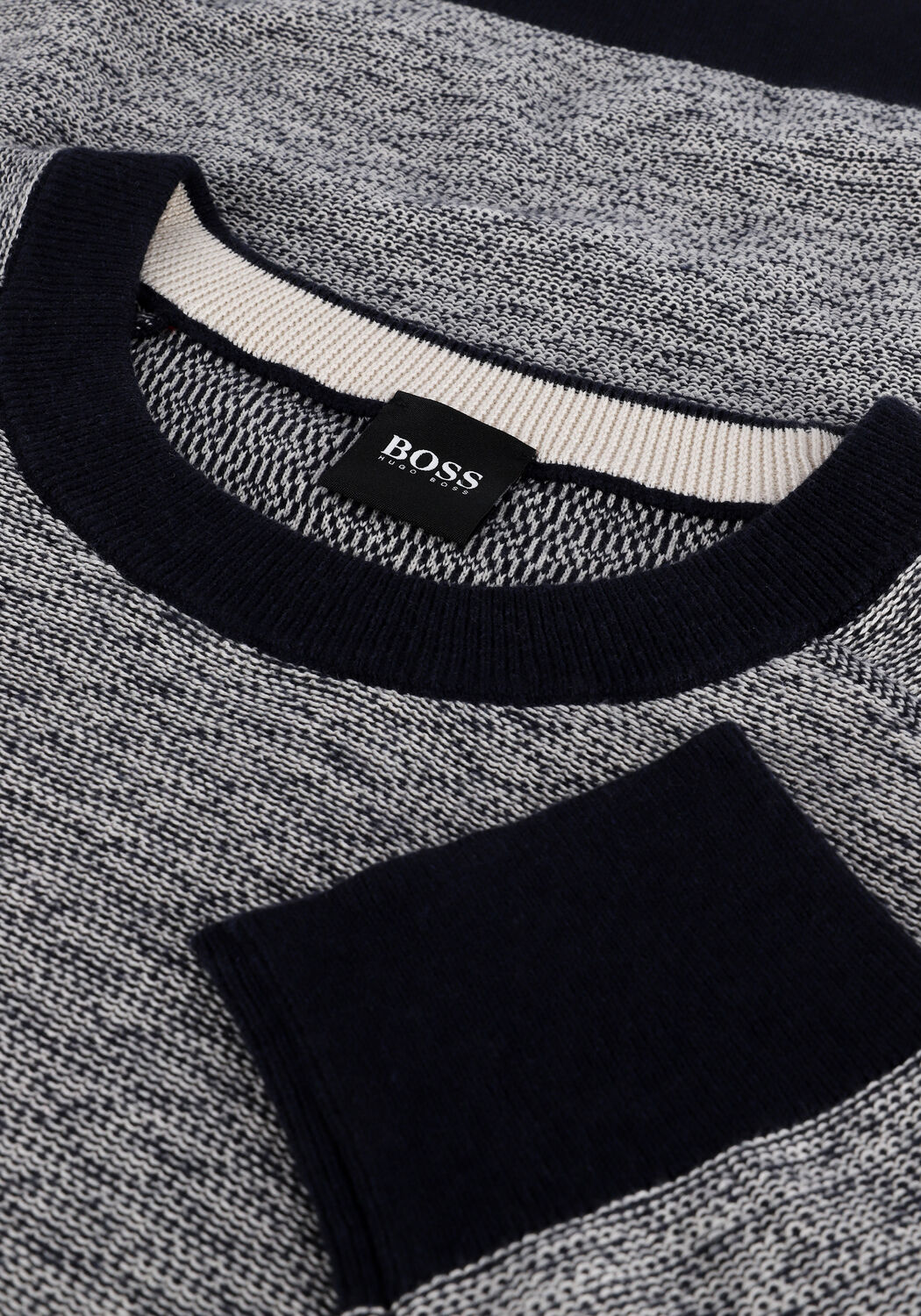 Dunkelblau BOSS Pullover KAPULL 10238485 - large