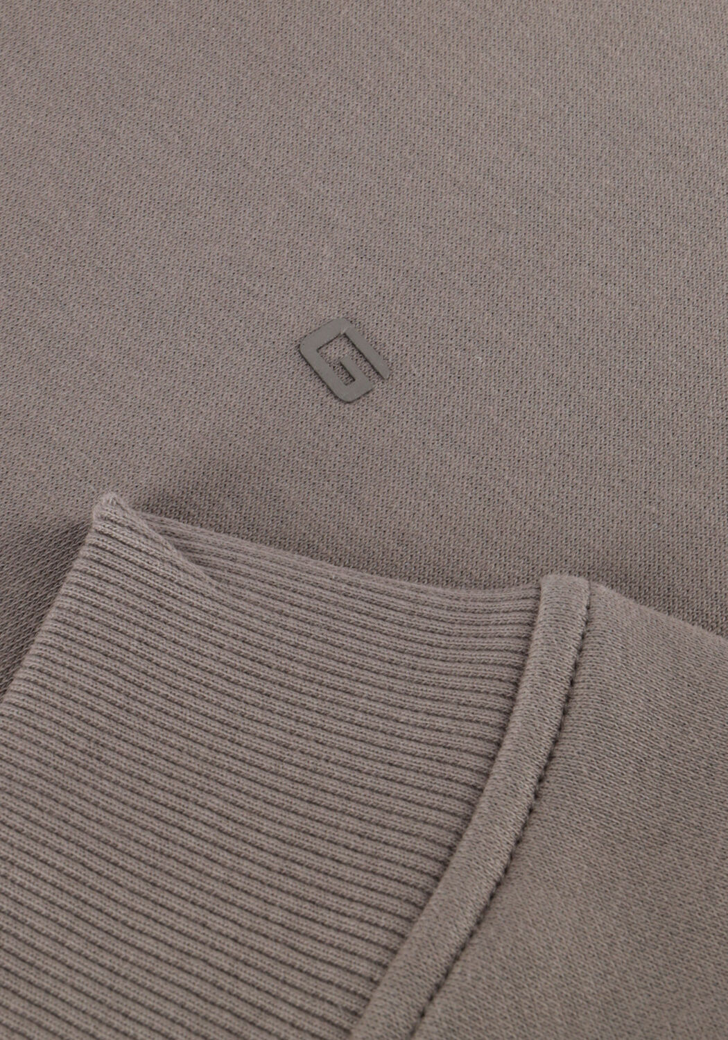 Taupe GENTI Sweatshirt CREWNECK - large