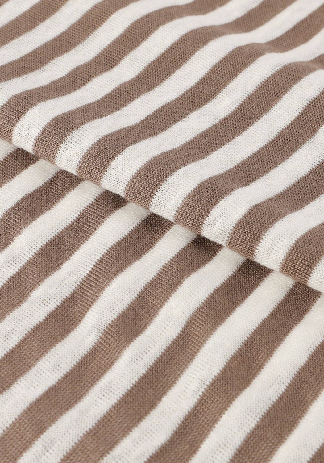 Sand MY ESSENTIAL WARDROBE T-shirt LISAMW STRIPED TEE - large