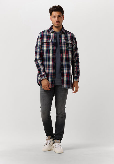 Graue BUTCHER OF BLUE Pullover LARSEN CREW KNIT - large