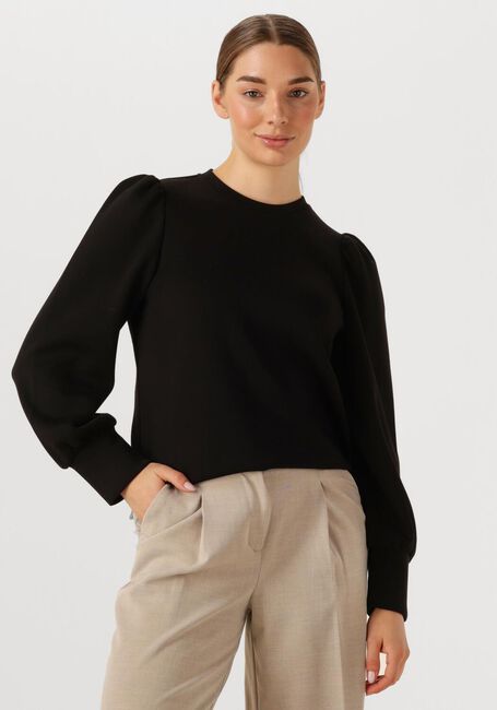 Schwarze OBJECT Pullover OBJANDREA RE L/S O-NECK TOP - large