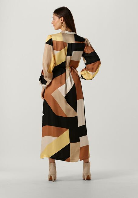 Mehrfarbige/Bunte SUMMUM Midikleid DRESS GRAPHIC LINES - large
