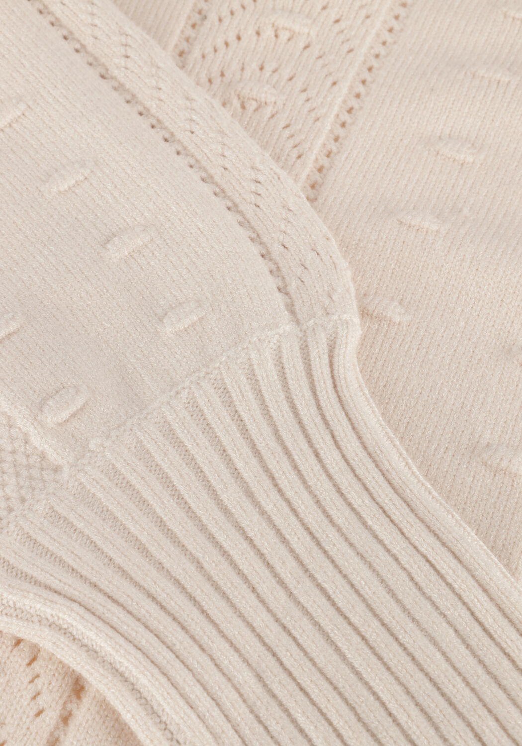 Nicht-gerade weiss OBJECT Pullover OBJJULIA KNIT L/S RE PULLOVER - large