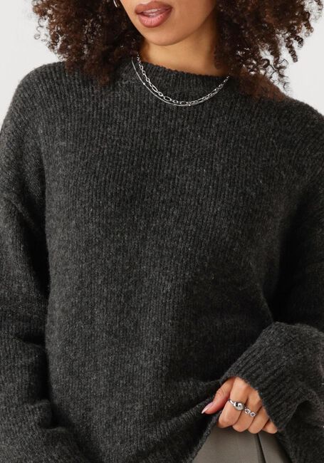 Dunkelgrau MY ESSENTIAL WARDROBE Sweatshirt PALOMAMW KNIT PULLOVER - large