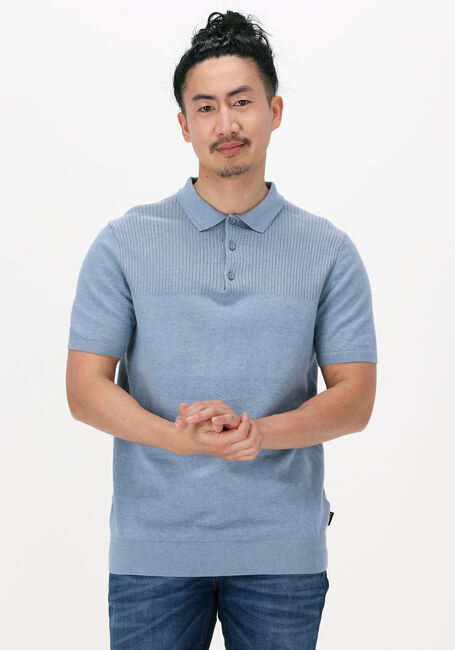 Hellblau SAINT STEVE Polo-Shirt GERBEN - large