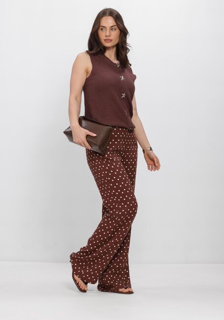 Braune YDENCE Tops & T-shirts KNITTED TOP MONA - large