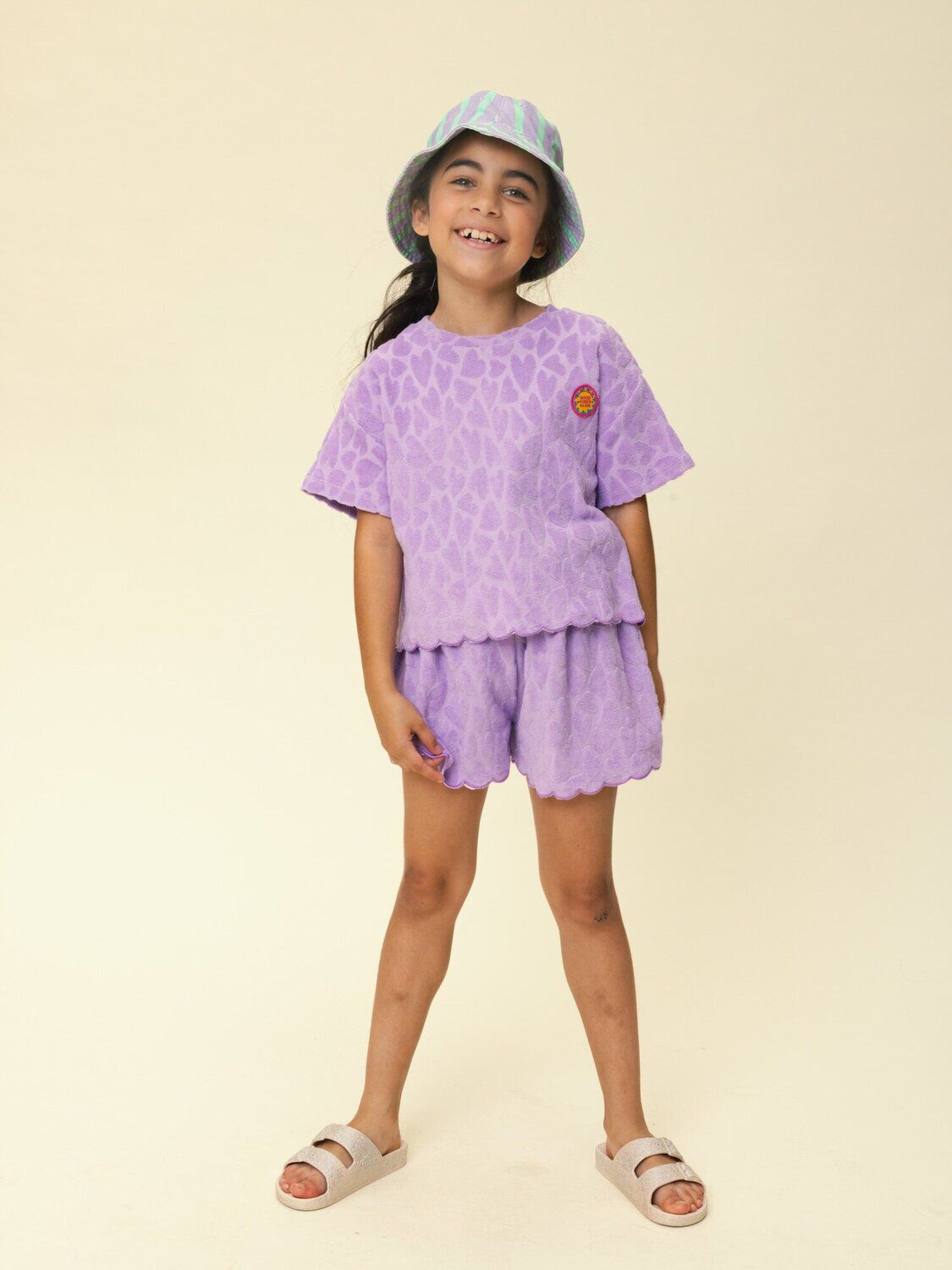 Lila LOOXS Little Kurze Hose 2612-7642 - large