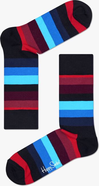 Blaue HAPPY SOCKS Socken STRIPE - large