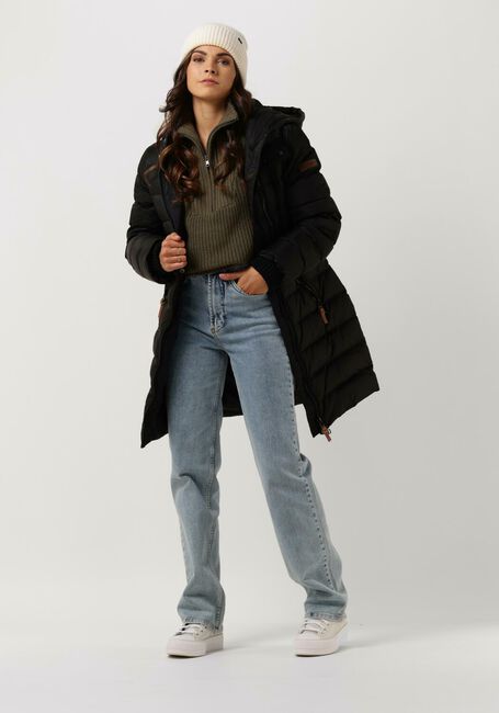 Schwarze MOSCOW Wattierte Jack ABIGAIL - large