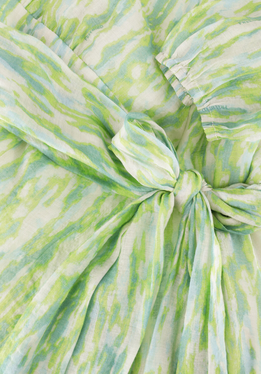 Gr&uuml;ne FREEBIRD Midikleid BLOSSOM MIDI - large