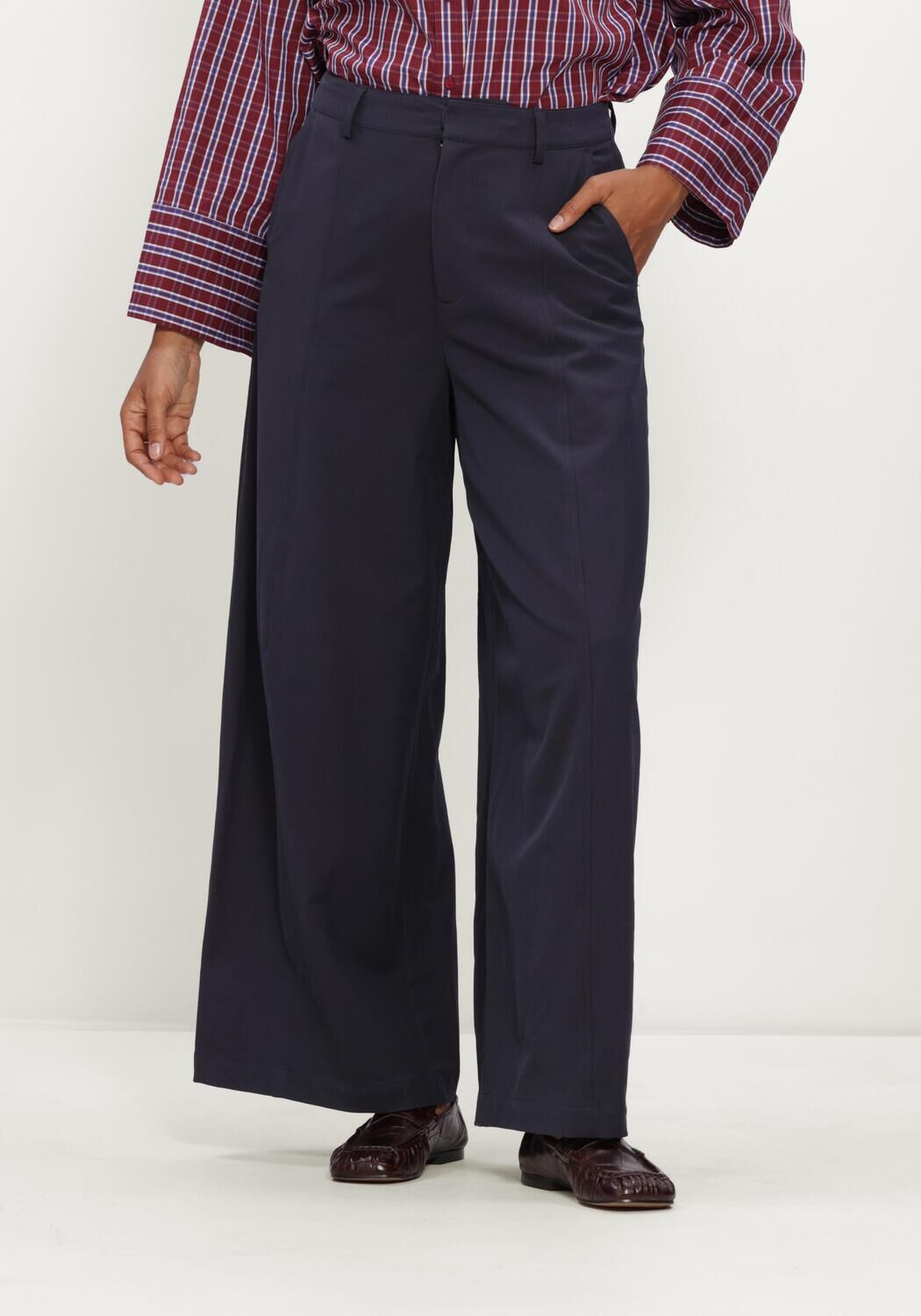 Blaue CO'COUTURE Hosen 41147 DEMICC BARREL PANT - large