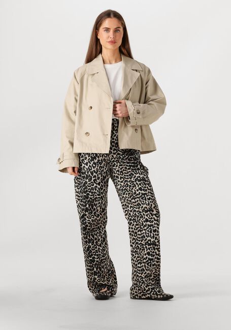 Beige SELECTED FEMME Mäntel SLFCILO SHORT TRENCHCOAT - large