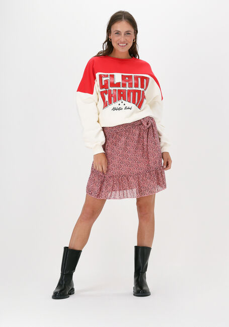 Nicht-gerade weiss COLOURFUL REBEL Sweatshirt GLAM CHAMP COLOURBLOCK DROPSHO - large