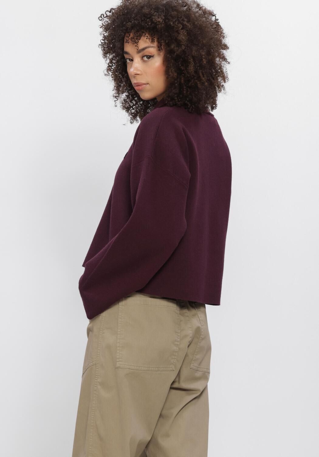 Bordeaux PENN & INK Pullover W26B420 - large