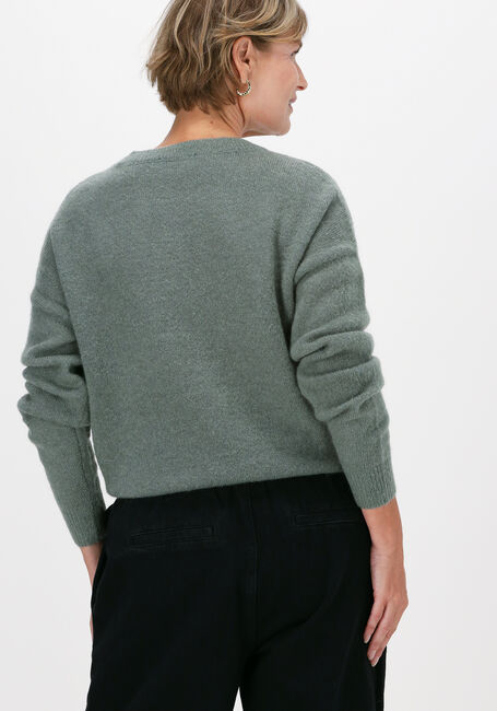 Grüne MSCH COPENHAGEN Pullover FEMME MOHAIR O PULLOVER 16161 - large