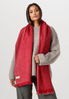 Rote ALPACA LOCA Schal DOUBLE SCARF - medium