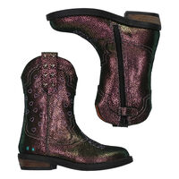 Schwarze BUNNIESJR Cowboystiefel Romee Rodeo - medium