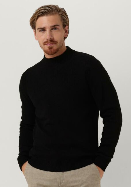 Schwarze ANERKJENDT Pullover AKRICO LAMBSWOOL KNIT - large