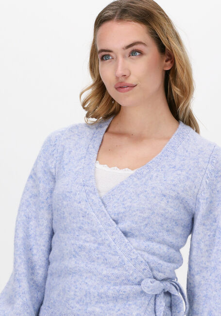 Hellblau ENVII Strickjacke ENSOYA LS V-N KNIT 5249 - large