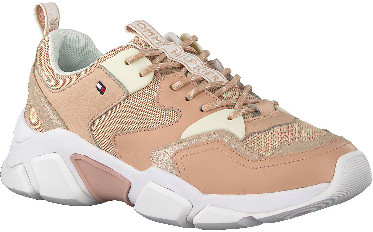 chunky sneakers tan