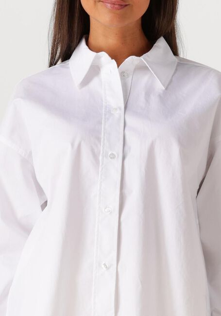 Weiße HAUTE L'AMITIÉ Blusen TWIST BOW SHIRT - large