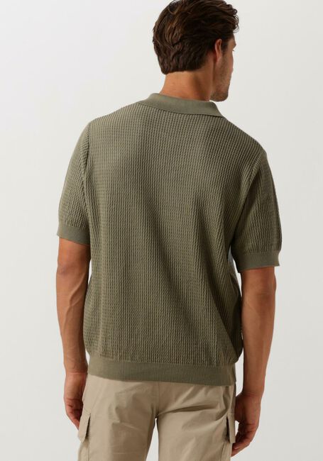 Grüne FORÉT Polo-Shirt MOMENT HALF ZIP KNIT - large