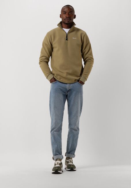 Gr&uuml;ne FOR&Eacute;T Pullover MOTION HALF ZIP - large