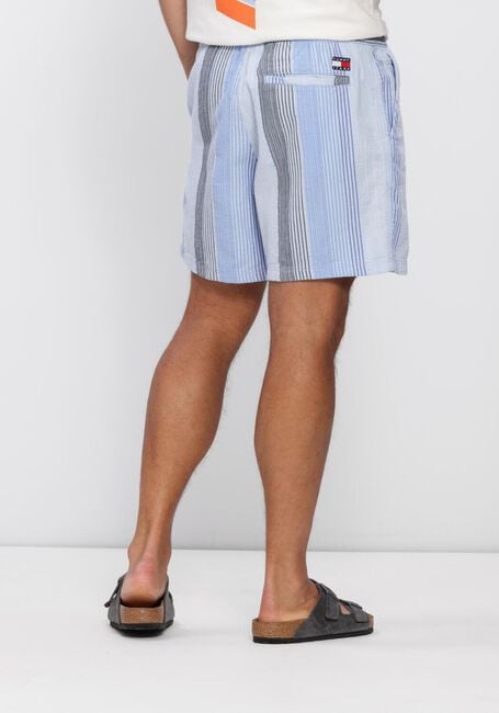 Blaue TOMMY JEANS Kurze Hose TJM TEXTURED STRIPE SHORT EXT - large