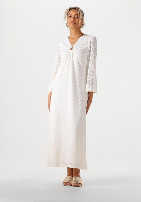 Weiße ANA ALCAZAR Maxikleid MAXI DRESS LONGSLEEVE - large