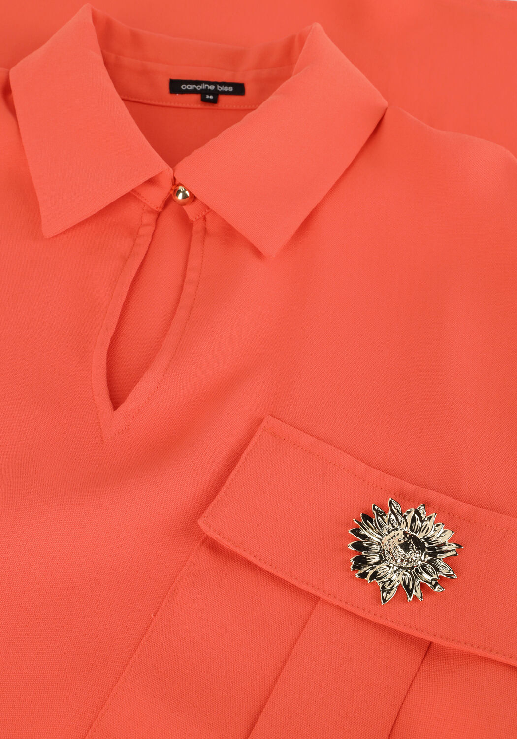 Orangene CAROLINE BISS Minikleid 1120 - large