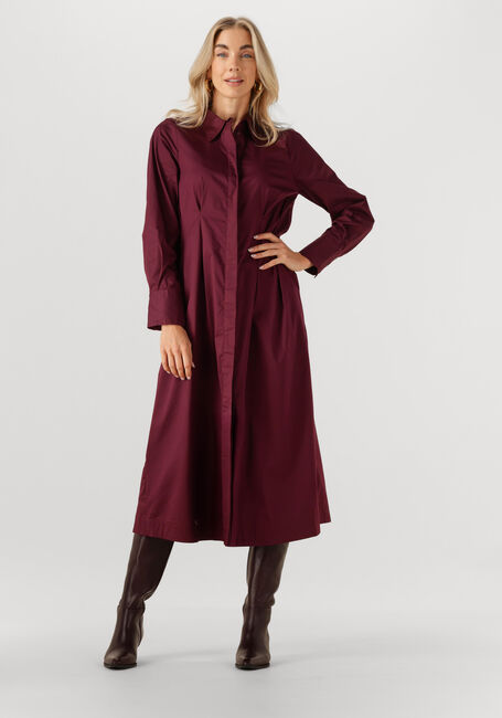 Bordeaux CO'COUTURE Midikleid POPPY SHIRT LONG DRESS - large