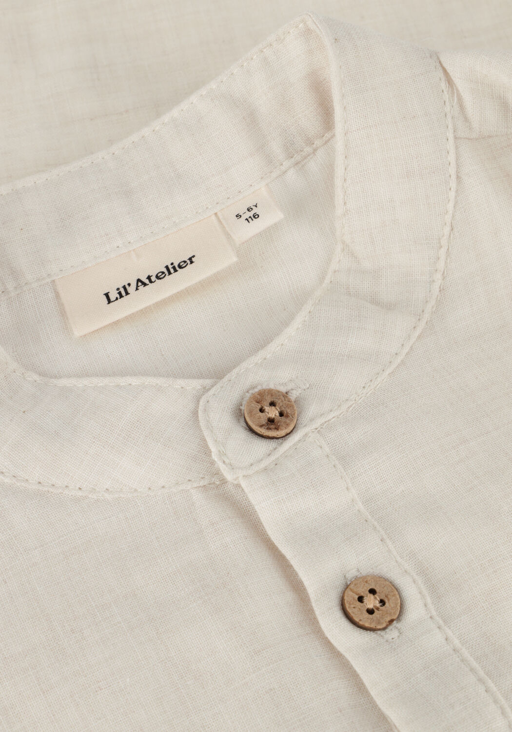 Beige LIL' ATELIER Hemden NMMTAROU LS SHIRT LIL - large