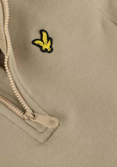 Braune LYLE & SCOTT Sweatshirt QUARTER ZIP PULLOVER - large
