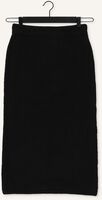 Schwarze NA-KD Midirock SIDE SLIT MIDI SKIRT Schwarze NA-KD Midirock SIDE SLIT MIDI SKIRT - medium