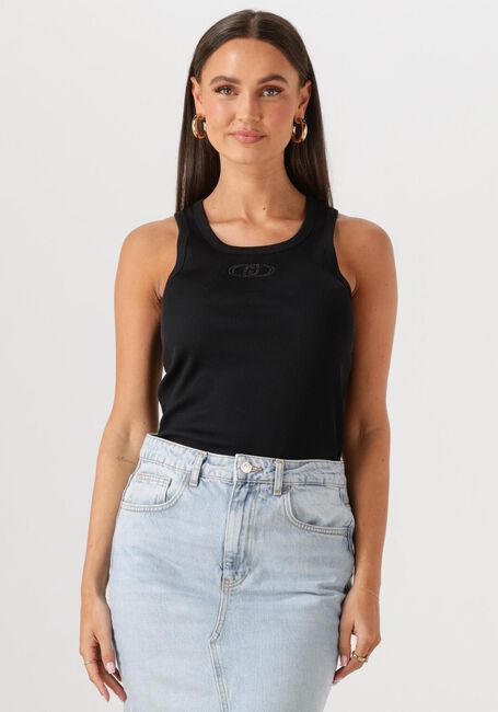 Schwarze LIU JO Top 3.0 T-SHIRT MODA S/M - large