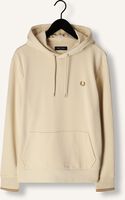 Beige FRED PERRY Pullover & Cardigans TIPPED HOODED SWEATSHIRT Beige FRED PERRY Pullover & Cardigans TIPPED HOODED SWEATSHIRT - medium