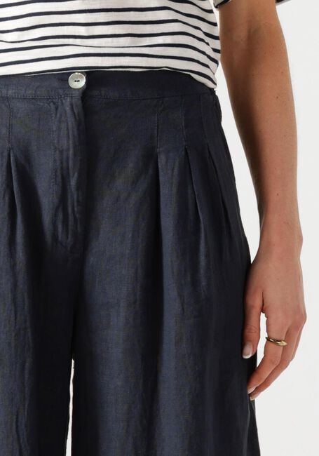 Dunkelblau BY-BAR Weite Hose ELI LINNEN PANT - large