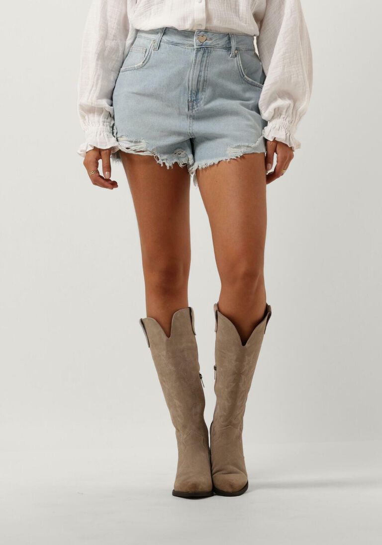 blaue notre-v kurze hose x florine osito short