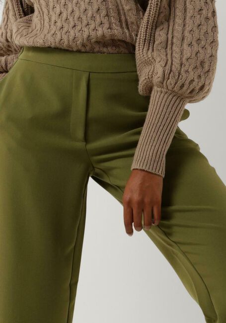 Grüne MSCH COPENHAGEN Weite Hose TAIRA HEDVIG PANTS - large