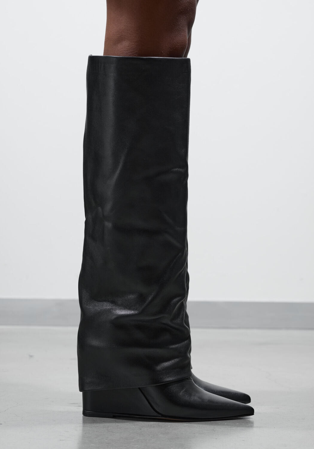 Schwarze LINA LOCCHI Stiefel SE001 - large