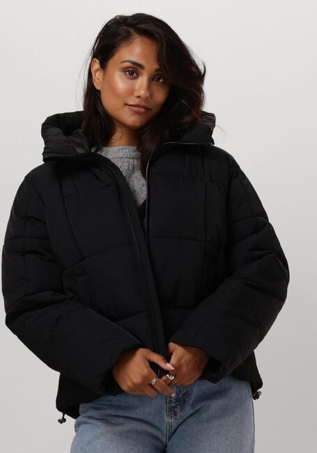 Schwarze OBJECT Wattierte Jack OBJZHANNA NEW SHORT JACKET - large