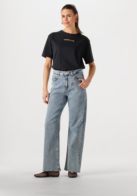 Schwarze HARPER & YVE T-shirt EMBRACE-SS - large