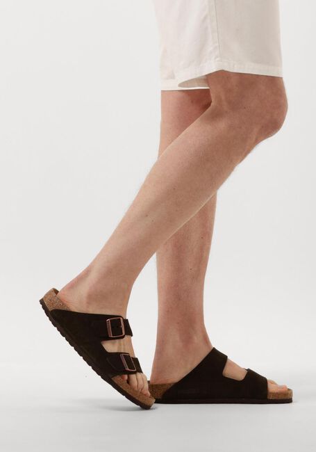 Braune BIRKENSTOCK Pantolette ARIZONA HEREN - large